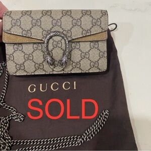Gucci Dionysus GG Supreme Mini Bag